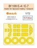 Omask X7209 Bf 109 E-4/E-7 O-Max Set (for Special Hobby / Eduard) (masks and EVA wheel bay plugs) 1/72